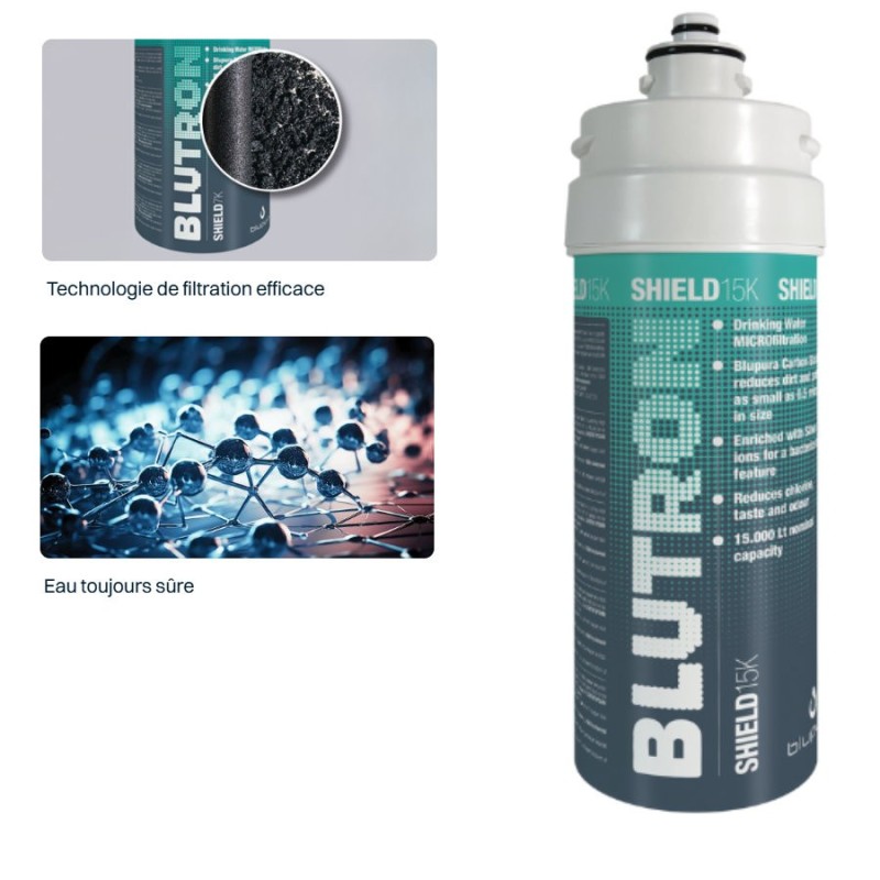 Cartouche filtration eau BLUTRON Shield