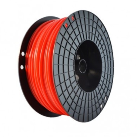 Tuyau semi rigide 5/16"  5mm x 8mm - rouge - au mètre