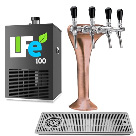 Ensemble Life100 cuivre brossé
