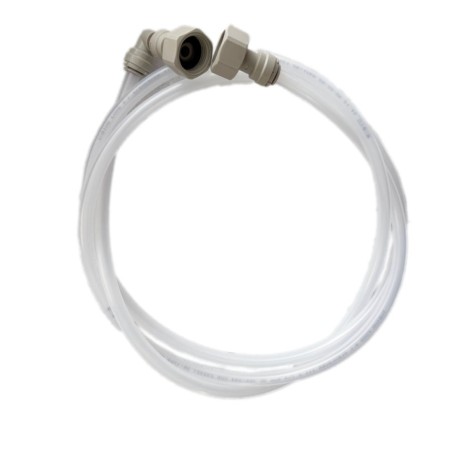 Tuyau 1.7m Bière 5/8" raccords rapides John Guest / DMFIT  pour tireuse à bière monté