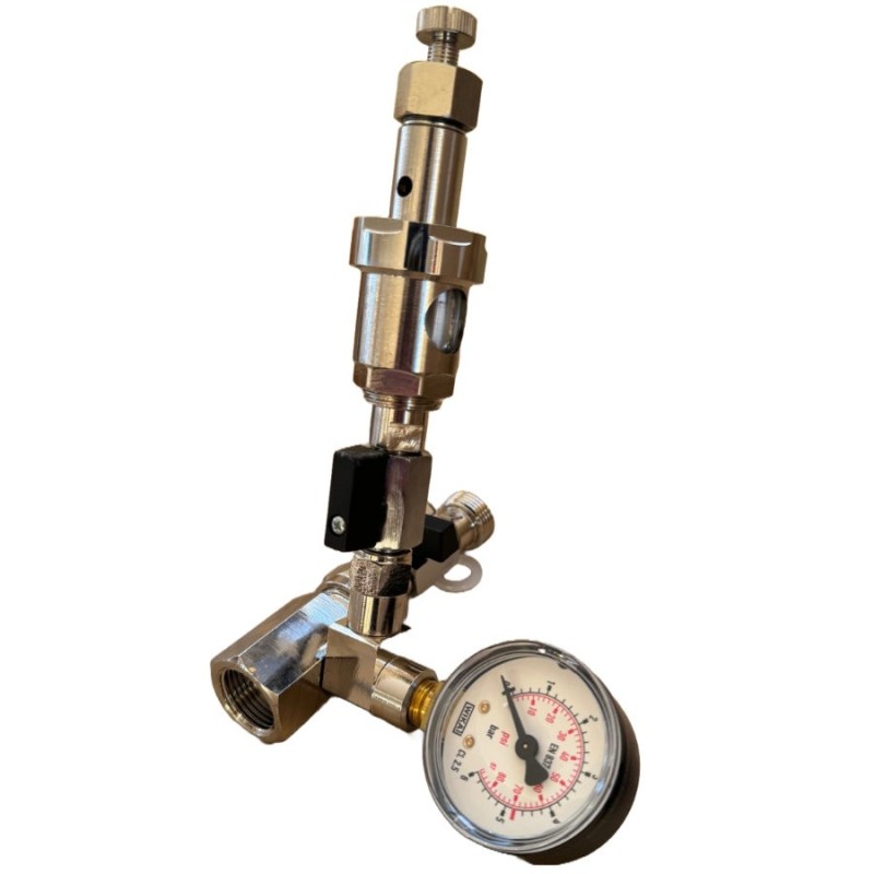 Tête de remplissage MICRO MATIC INOX A système pour fût de pompe à bière , indice de réparabilité 9,5/10