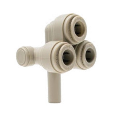 Raccord T+U recirculation d'eau