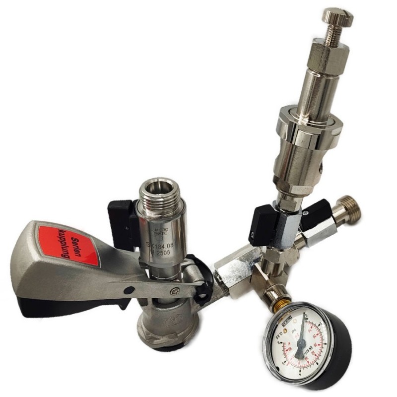 tete remplissage inox avec systeme contre pression