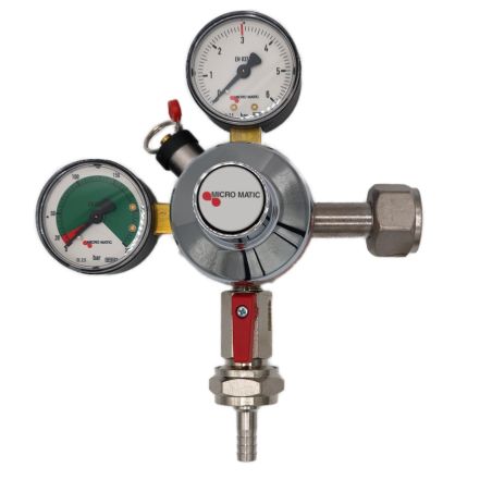 Détendeur MICRO MATIC PremiumPlus CO² avec 1 sortie cannelée 3 bar pour bière