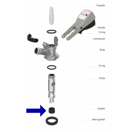 Joint intérieur MICRO MATIC / TOF pour tête de fût S Sankey