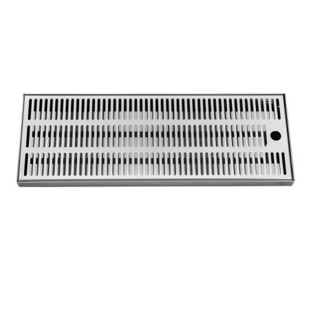 Egouttoir 500x180 à poser inox pour bière