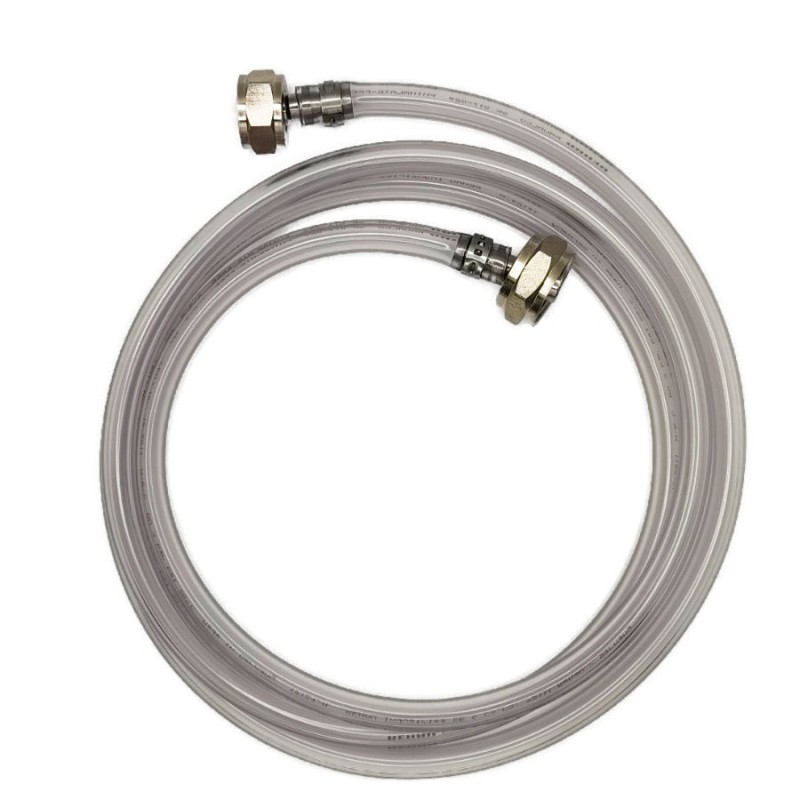 Tuyau souple CO2 avec raccords hexagonaux