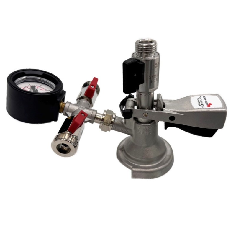 Tete remplissage inox serial