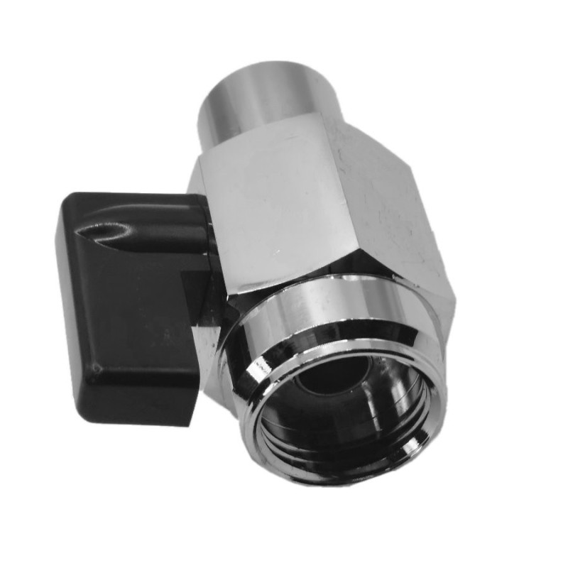 Vanne inox 5/8" vers John Guest 3/8" – Raccord rapide pour tête de fût de pompe à bière