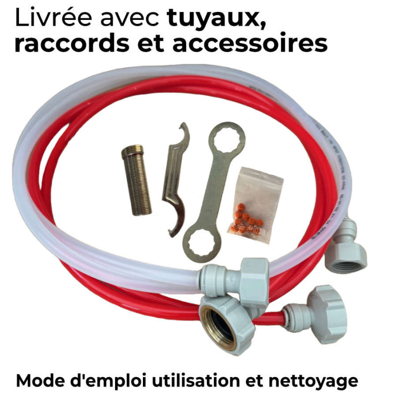 Tireuse à bière OPREMA bain d'eau 60 L/h détendeur incorporé...