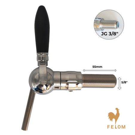 Nouveau robinet boule FELOM Verso avec compensateur