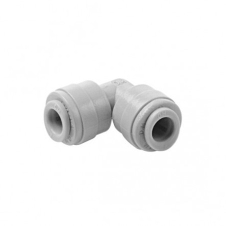 raccord coudé double tube femelle