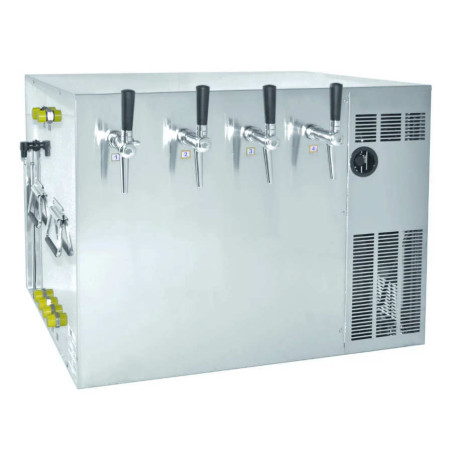 Tireuse à bière à bain d'eau OPREMA 200lh avec 4 robinets