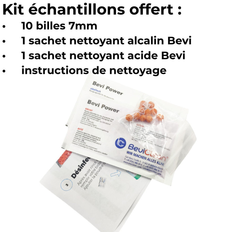 Fût de sanitation de 5 litres MICRO MATIC avec plongeur Tete S et accessoires