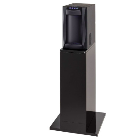 Support noir de fontaine à eau gazeuse BluPura Piccola 15 Fizz