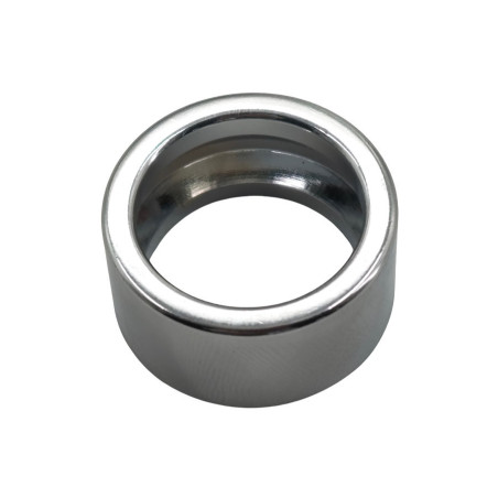Entretoise tube chromé 15mm pour cacher le filetage 5/8" du robinet
