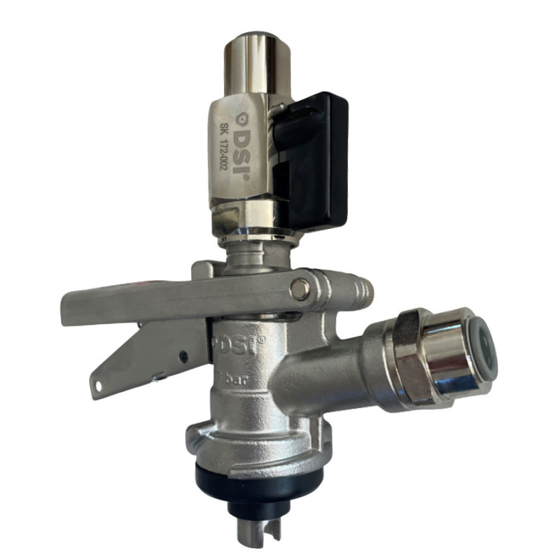 Tête de fût S système (tête creuse) DSI raccords John Guest 3/8" pour pompe à bière, indice de réparabilité 9,5/10