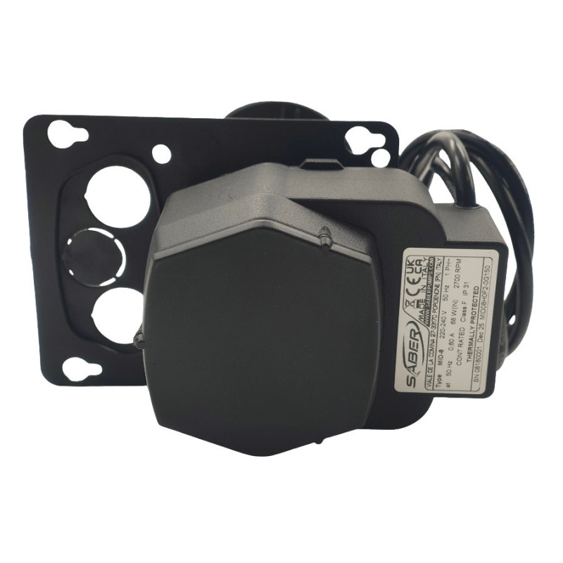 Agitateur avec pompe SABER MID-8 spéciale tige longue  7/20 m support 141x110mm