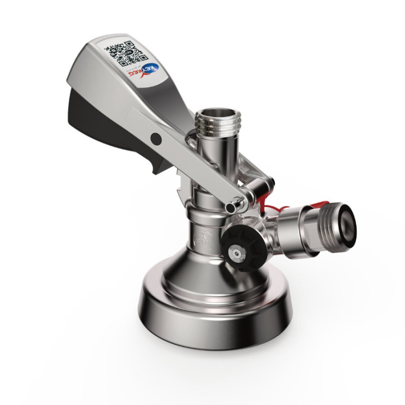 Tête de soutirage KEYKEG MICRO-MATIC format G1/2" B1/2" pour fût plastique