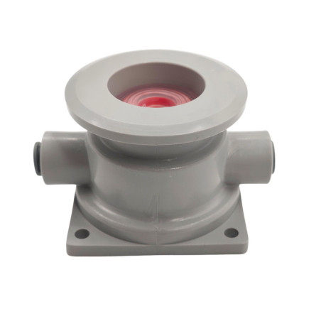 Tête rinçage MicroMatic type A plate pack avec tuyau 4m et raccords 1/2" et 3/4"