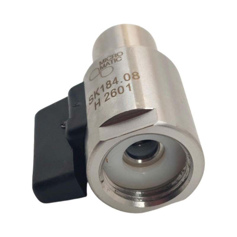 Vanne Inox MicroMatic 5/8" femelle vers raccord rapide JG