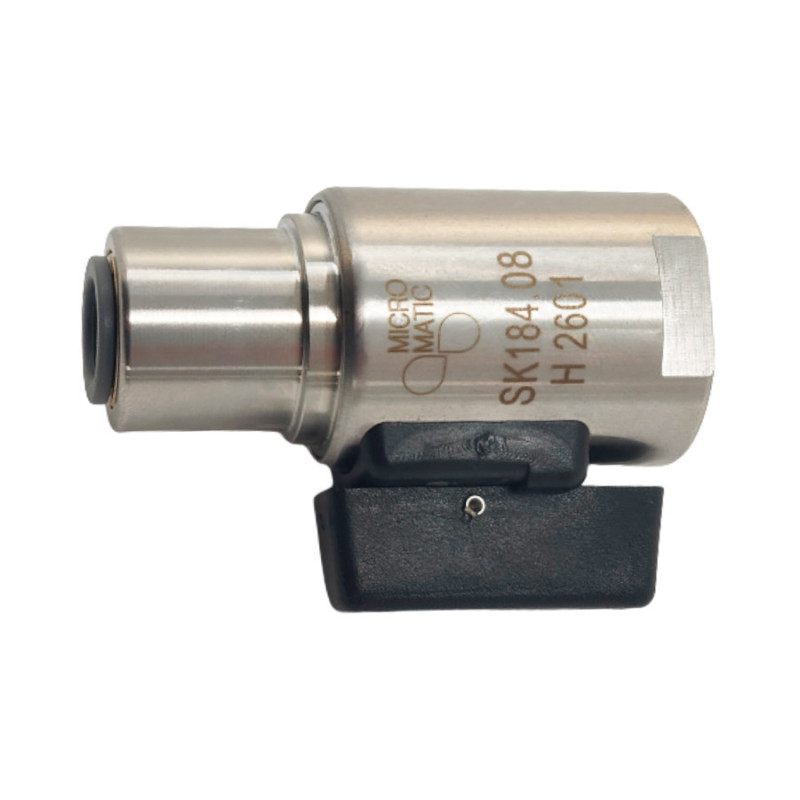 Vanne Inox MicroMatic 5/8" femelle vers raccord rapide JG