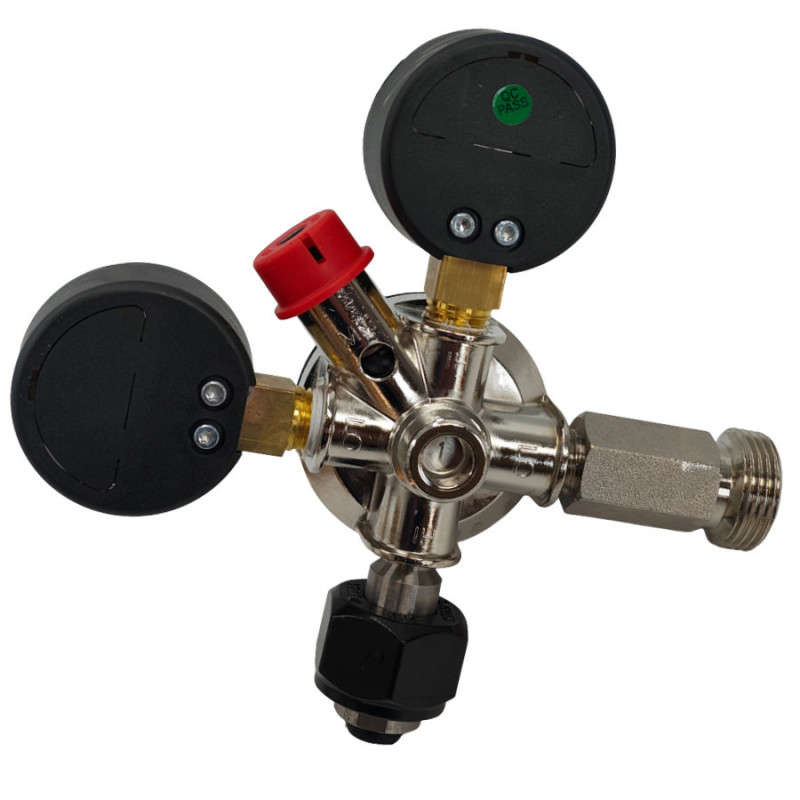 Détendeur  MicroMatic PerfectPlus 100 pour CO² ou Azote avec 1 sortie vanne 3/4" _4bar
