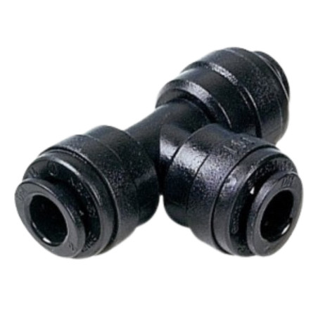 Raccord rapide en Té 2 tubes femelles 12mm + 1x 10mm métrique John Guest DMfit