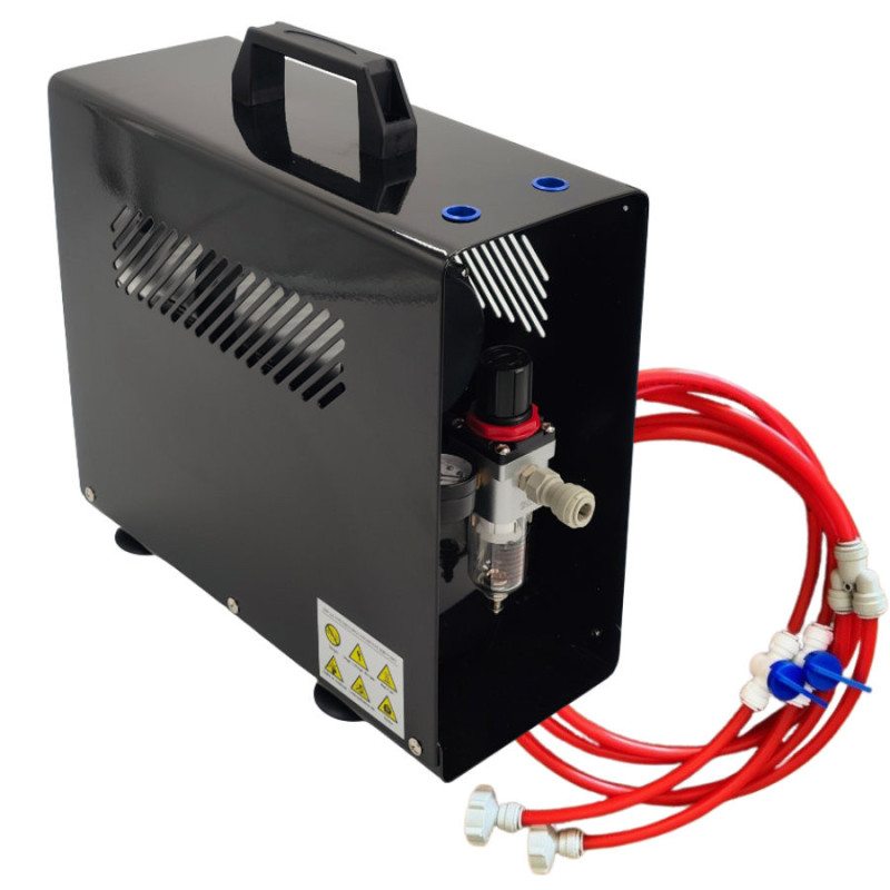 Double compresseur 35L/min pour pompe à bière 1  a 4 sorties John Guest