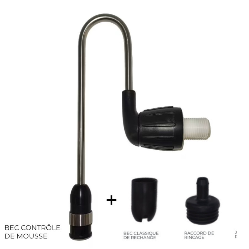 Robinet de pompe Ã  biÃ¨re EASYTAP filetage 1/2' 35mm JG 3/8' av...