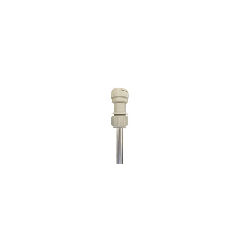 Raccord rapide POWER UNION double tube femelle Ø 3/8" ± 10 mm x 3/8" double joint DMfit John Guest special inox