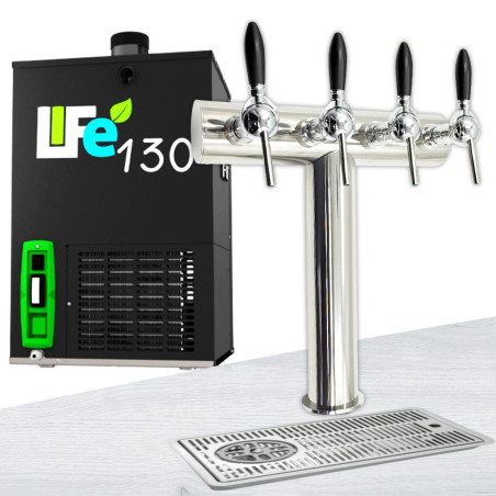 Ensemble Life130 avec colonne inox