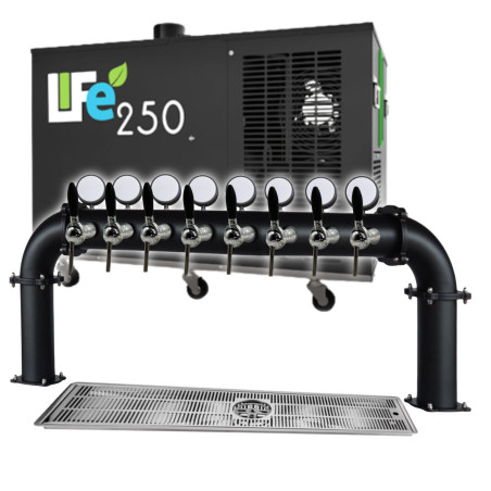 Life 250 avec colonne noir mat