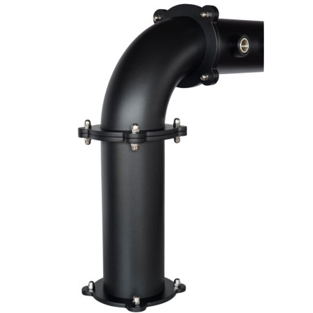 Ensemble pompe à bière 130L/h avec colonne Bridge Noir Mat pour 6 robinets de boissons