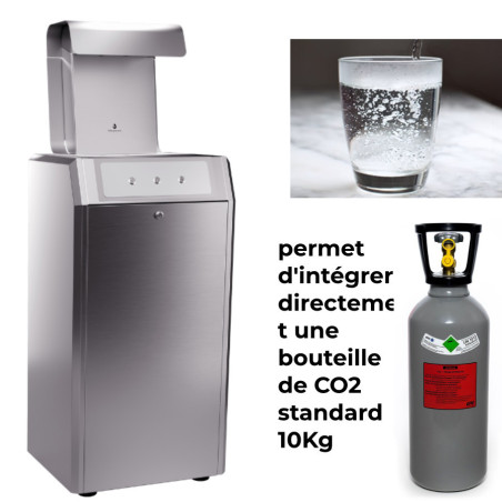 Fontaine à eau gazeuse pétillante et rafraîchie Fontemagna Light 30 80 FIZZ