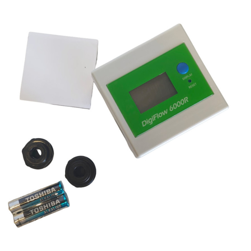 Débitmètre compteur pour filtre eau