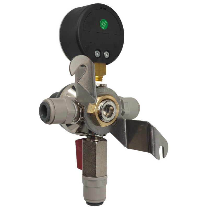 Détendeur secondaire MICRO MATIC PERFECT PLUS 50 1 sortie 7 bar pour eau ou vin pétillant ou soda  John Guest