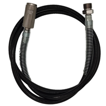Tuyau CO2 HP haute pression 1,5m TOF mâle femelle serrage manuel