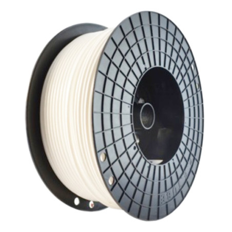 Tuyau rigide 3/8" DMFIT John Guest 7 mm ± 10 mm  (eau, bière ou Co²) - blanc rouleau complet