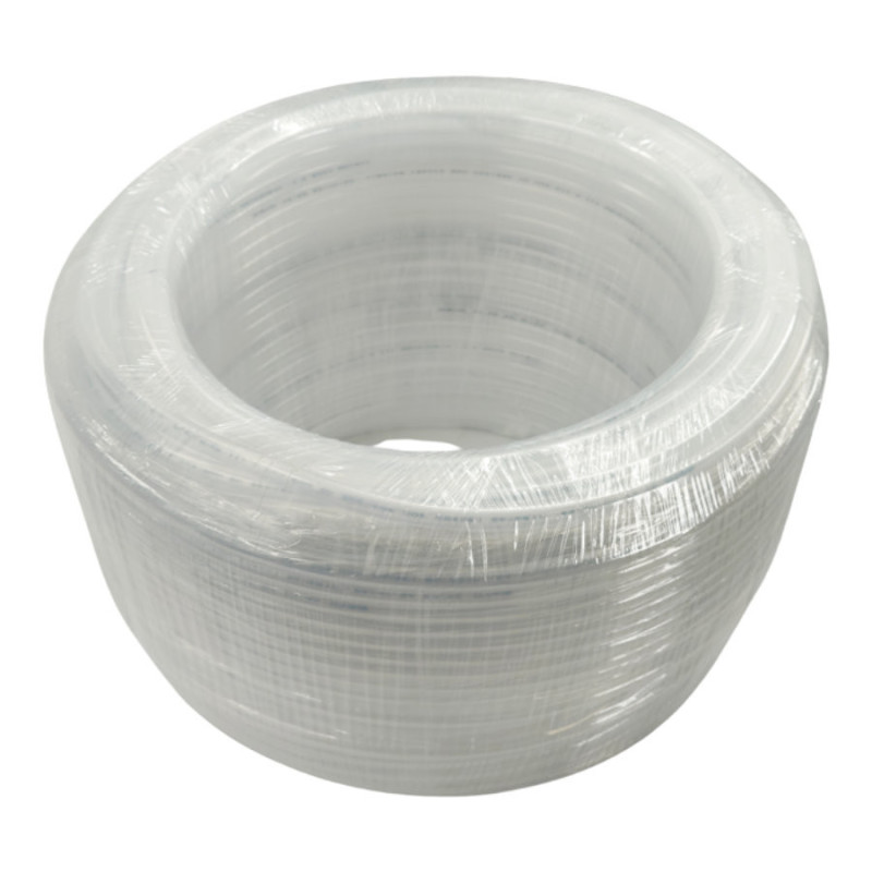 Tuyau semi rigide 3/8" TUBING FOOD Flexlayer III  6.7mm x 3/8" ± 10 mm NATUREL translucide rouleau 100m (bière ou Co²)