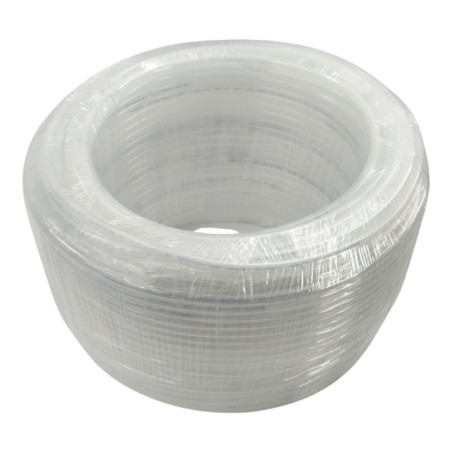Tuyau semi rigide 3/8" TUBING FOOD Flexlayer III  6.7mm x 3/8" ± 10 mm NATUREL translucide rouleau 100m (bière ou Co²)