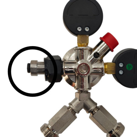 Vis joint haute pression CO2 pour nouveaux détendeurs MicroMatic Perfect Plus