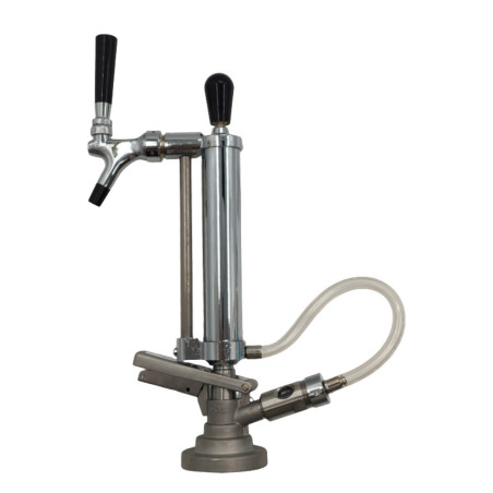 Tête KEYKEG MICRO MATIC de fut de pompe à bière avec colonne Pique nique indice de réparabilité 9,5/10