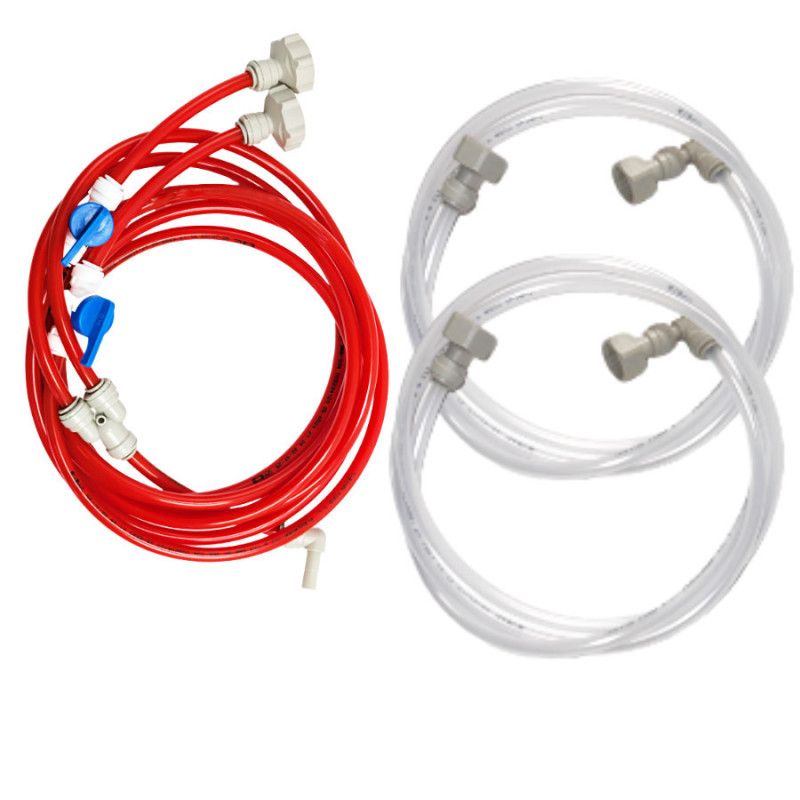 Kit complet tirage sans CO2 pour 2 bières avec têtes  Keykeg futs plastiques