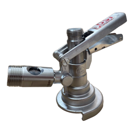 Kit complet branchement type A sans bouteille de co² avec compresseur air, tuyaux et 2 têtes DSI type A plate