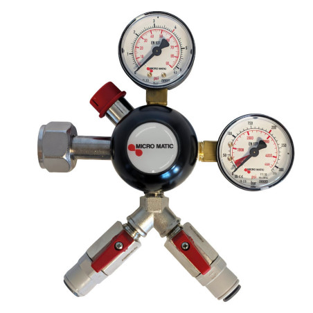 Détendeur CO2 MicroMatic 4bar entrée à gauche
