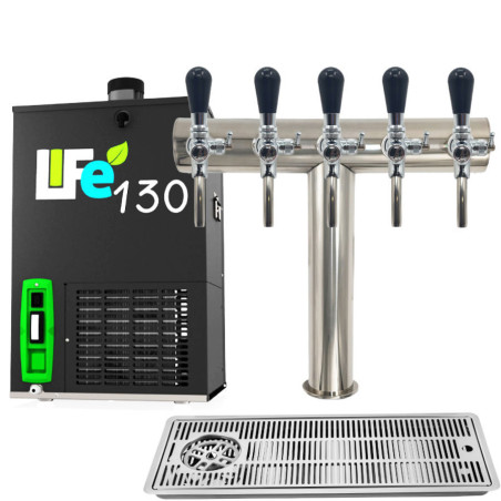 Ensemble bière 5 robinets