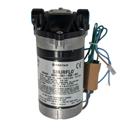 Pompe à membrane PENTAIR Shurflo 8095-951-299-BW carbonateurs et distribution boissons