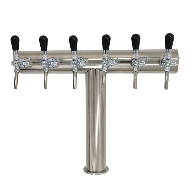 Ensemble tirage pression Life 250Lh avec colonne 6 becs bière