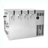 Pompe à bière professionelle OPREMA système à eau 200 L/h avec 4 robinets 